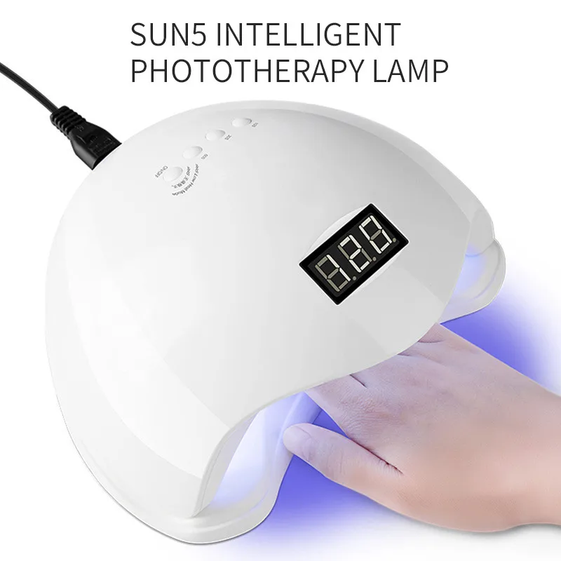 

Nail Light Therapy Lamp Led Nail Drying Lamp Uv Nail Phototherapy Machine Nail Oil Glue Dryer Sunshine 5