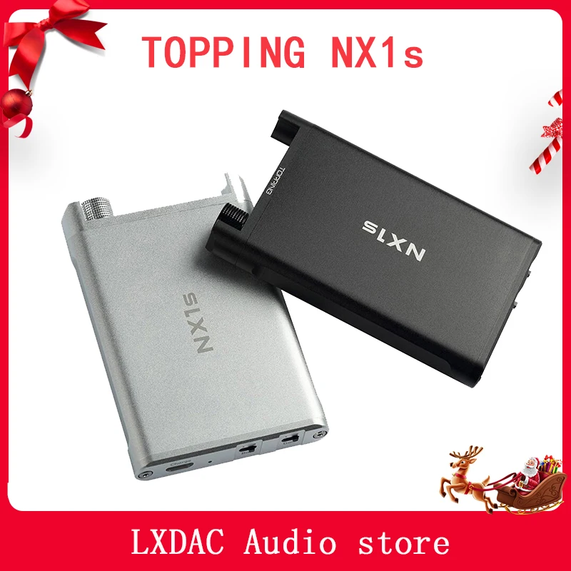 Topping NX1s Mini Portable Hi Res OPA1652 LMH6643 HiFi Audio Digital Headphone Amplifier
