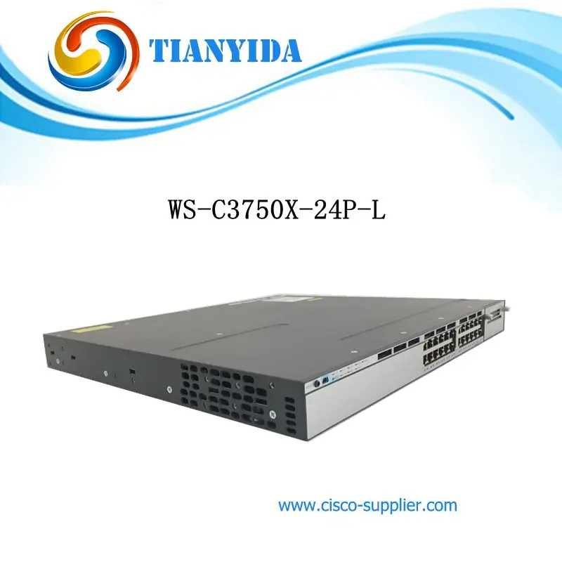

WS-C3750X-24P-L Catalyst 3750X 24 Port PoE LAN Base Switch