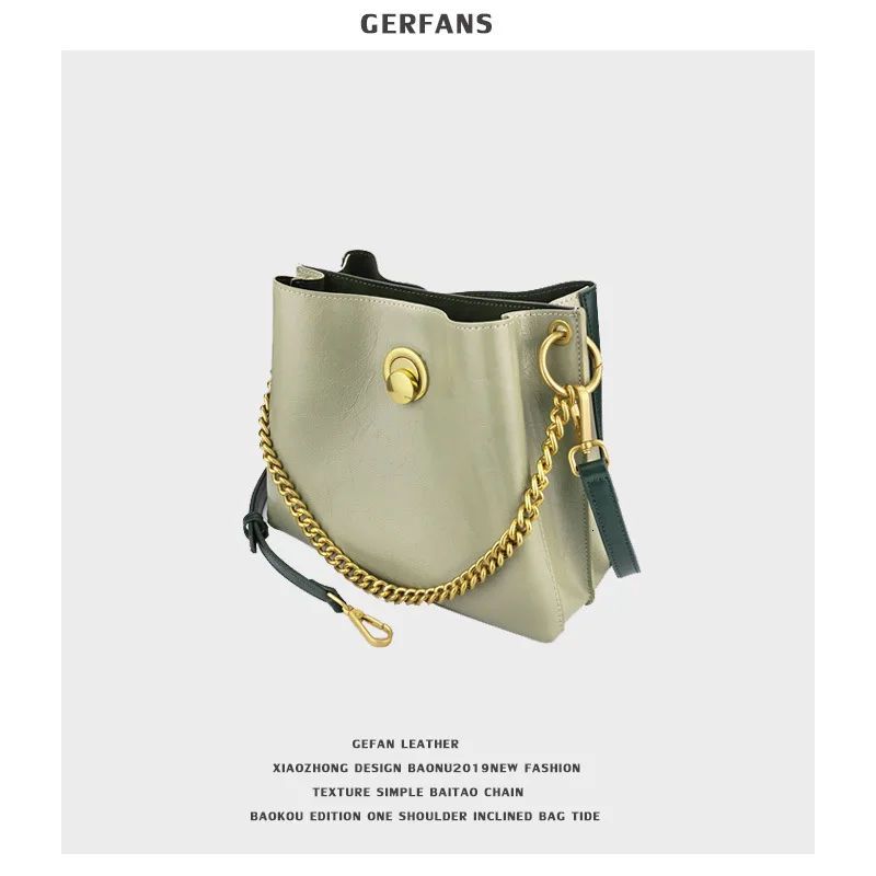 

New Design Bag Woman 2019 Texture Concise Chain Package Single Shoulder Satchel Tide Fashion For free shipping korean Style