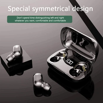 

TWS Bluetooth 5.0 Earbuds Wireless Stereo Sports Headphones with Microphone Earpiece Bluetooth Sport Earbuds Headset