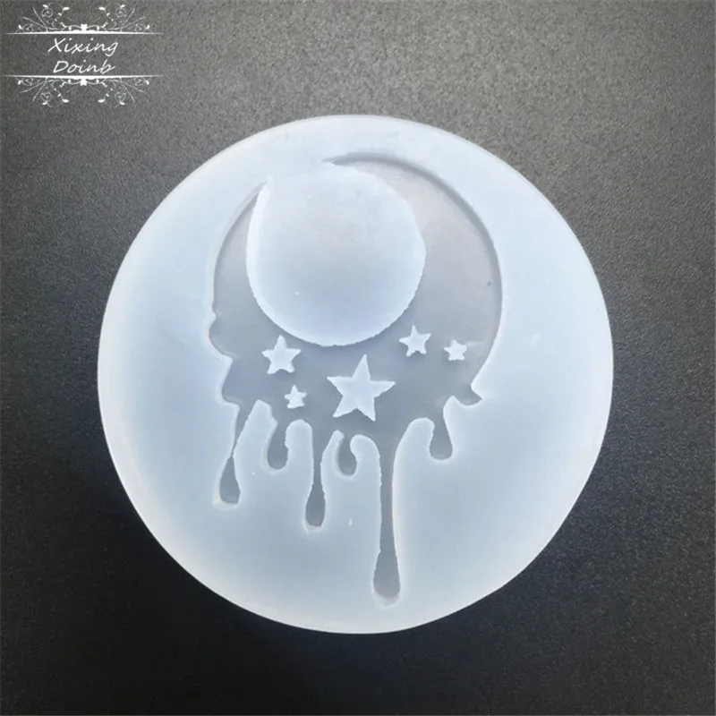 Xixing полимерная форма для клея Луны Хрустальный алмазный браслет подвеска