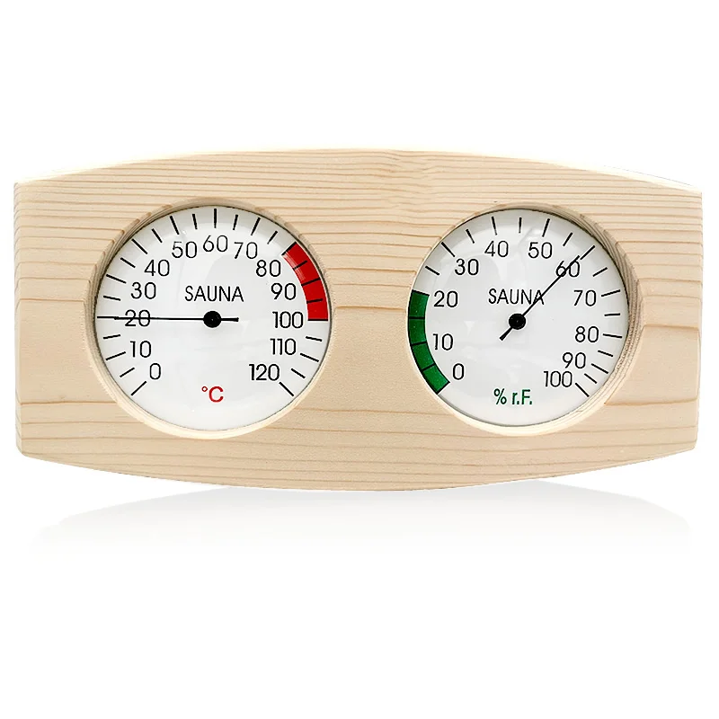 Sauna Thermometer and Hygrometer Sauna Room Accessories 