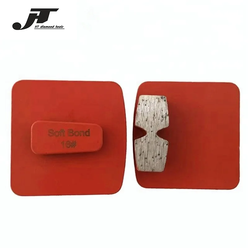 

HT Top Quality Metal Bond Diamond Grinding Shoes Grinding Disc for Concrete Floor and Stone Surface 12PCS