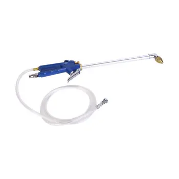 

Vertical High Pressure Car Wash Water Gun Double Power Hose Nozzle Cleaning Tool Adjustable Pure Copper Elbow Trigger
