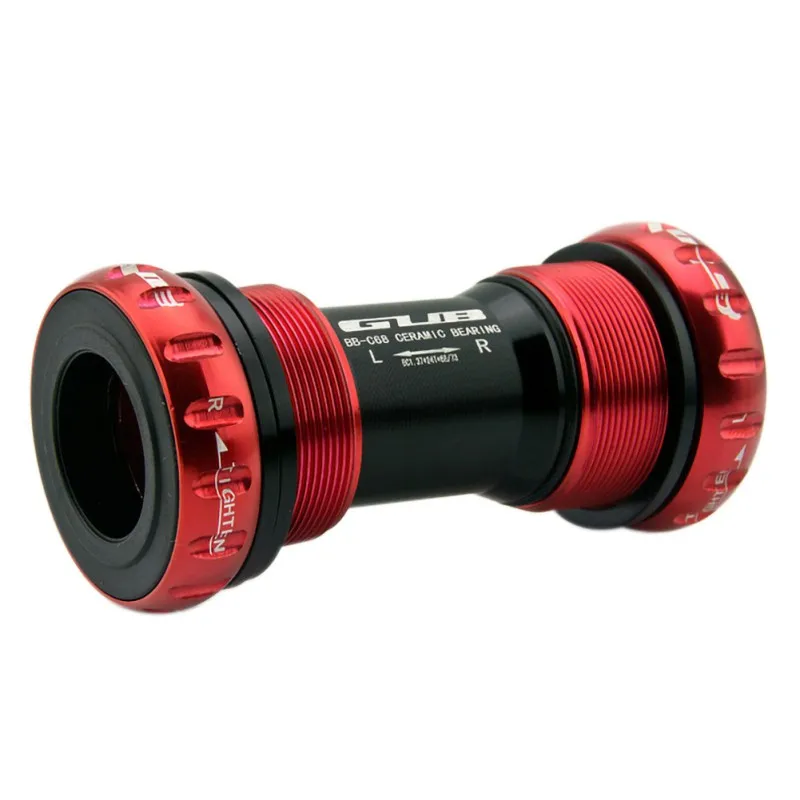

GUB C-68 Ceramic Bottom Case With Bracket Crankshaft Bearings Bicycle Axle Bottom Brackets