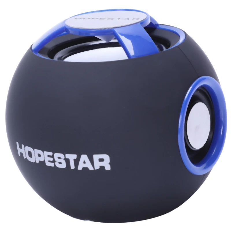 Hopestar H46 округлый дизайн Bluetooth динамик три Противоударная пленка беспроводной открытый мини сабвуфер громкой связи стерео громкий динамик s