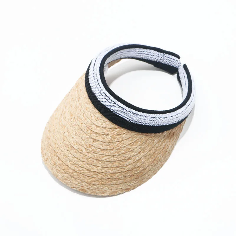 

Doitbest Raffia empty top Women Straw Hats Summer Sun Hats for Women Lady adults Female Traveling sunscreen cap