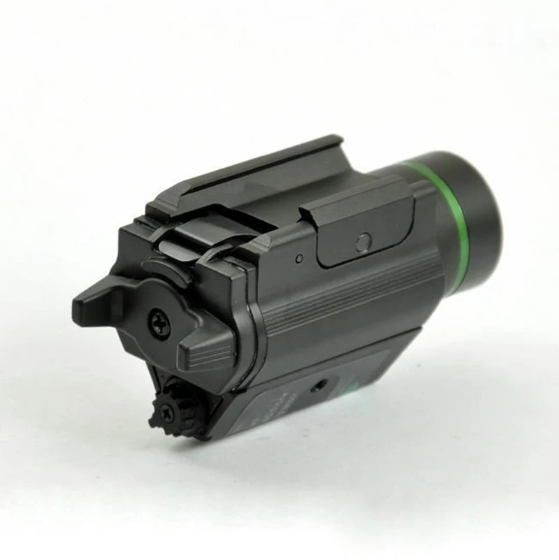 Lanterna com 20mm Apto para Todos os 20mm Tactical Combo Metal Ponto Verde Laser Visão Led Ferroviário Weaver Picatinny Arma Glock 13 led laser lanterna com 20mm ferroviário weaver