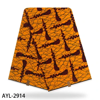 

6 yards per lot a African wax cotton fabric comfortable and good quality printed wax fabric for making dress