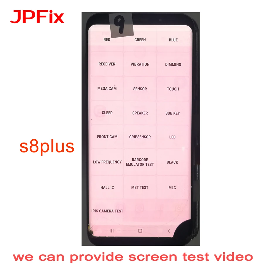 JPFix ЖК дисплей для Samsung Galaxy S8 + Plus G955FD сенсорный экран дигитайзер сборка стекло