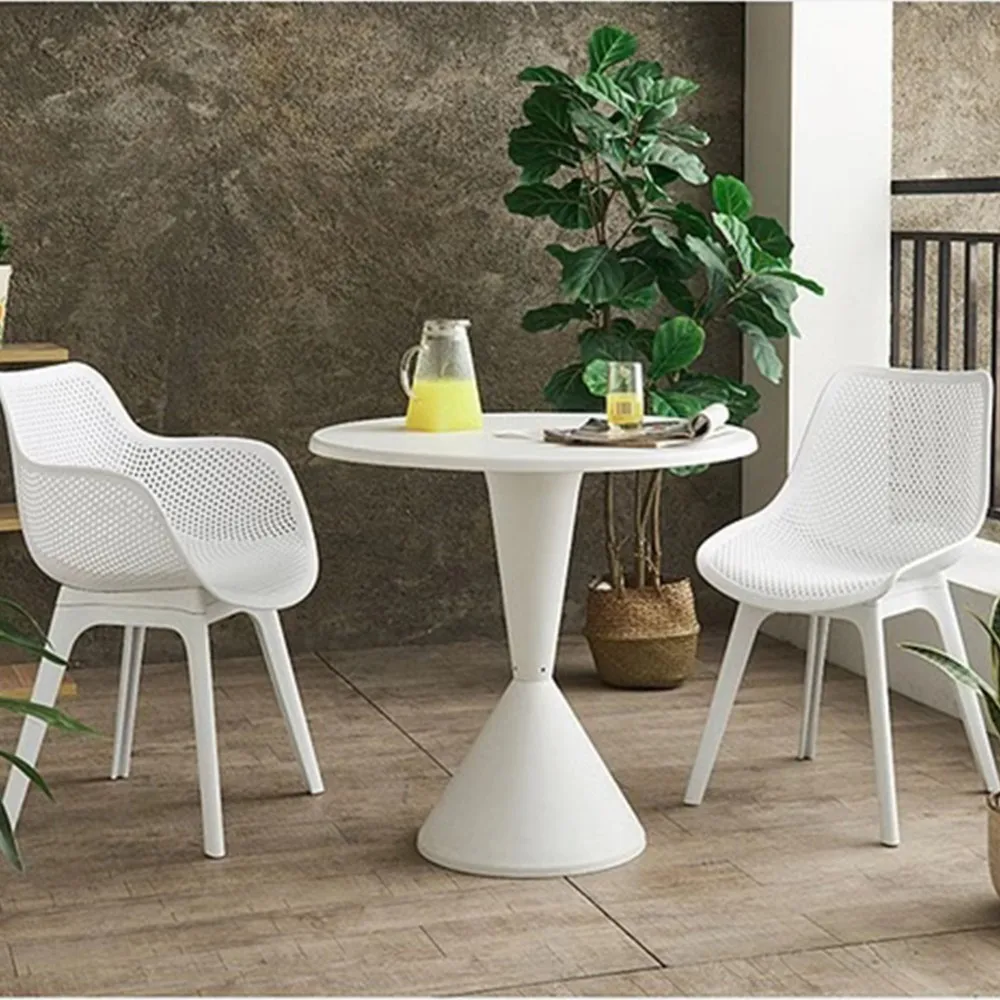 

FURGLE 2Pcs Nordic Dining Chair garden chair with Polyester Legs