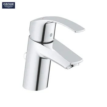 

Grohe eurosmart new basin mixer with bottom valve, S-size, Chrome (33265002)