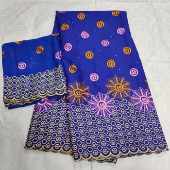 

African Lace Fabric Latest Nigerian Swiss Lace Fabric High Quality Purple Cotton Swiss Voile Laces Switzerland For Women