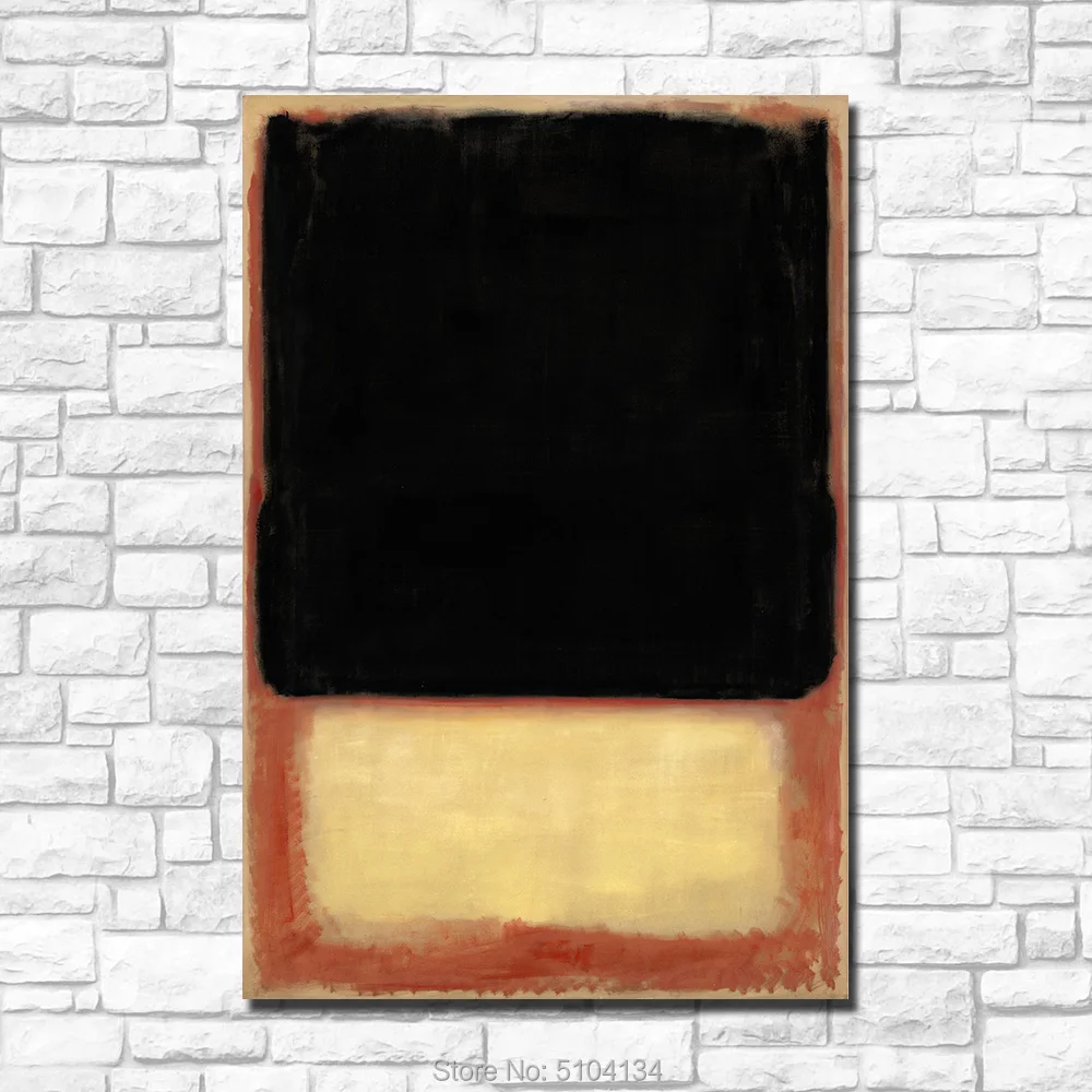 

Large Size Wall Art Abstract Mark rothko No. 7 Canvas Painting For Living Room Home Decor Oil Painting On Canvas Wall Painting