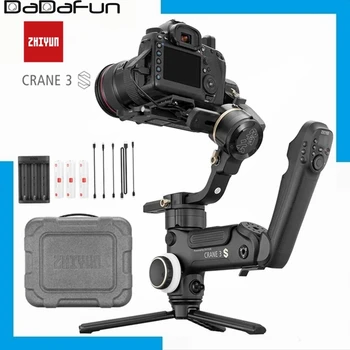 Preise Zhiyun Kran 3S 3-Achse Handheld Gimbal Stabilisator Für DSLR Kameras Und Camcorder, Erweiterbar Rolle Achse, 6,5 Kg Nutzlast