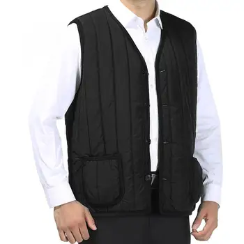

Hot Warm Vest Ski Vest Black Coat Body Warmer Thermal Clothing Plush Vest 2019 Winter USB Carbon Fiber