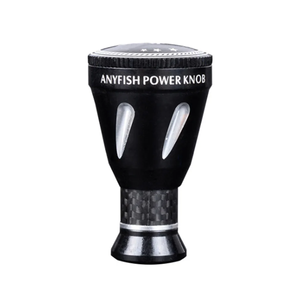 

Outdoor Universal Replacement Modification Easy Install Ergonomic Handle Spinning Wheel Metal Fishing Reel Knob Grip Accessories