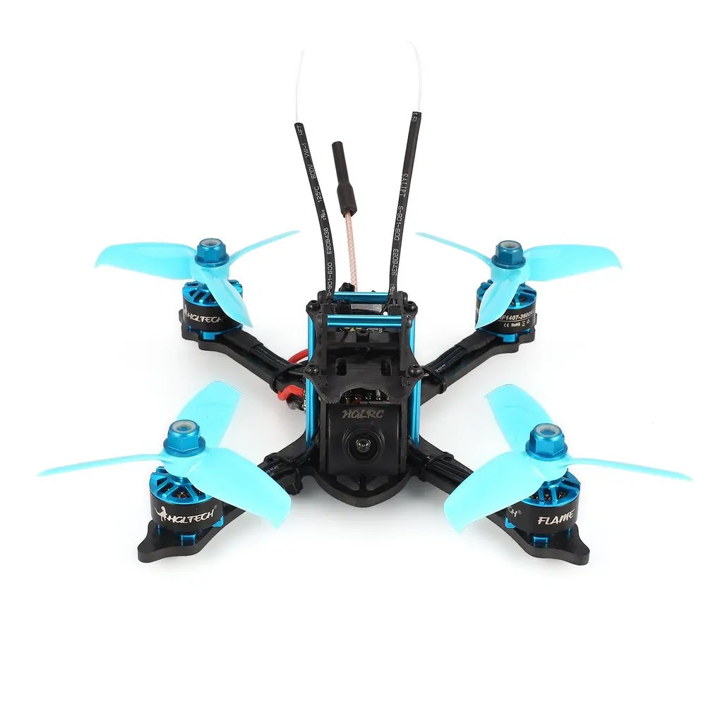

HGLRC XJB-145MM FPV Racing Drone with OSD Omnibus F4 28A 2-4S Blheli_S ESC 25/100/200/350mW Switchable VTX BNF Version