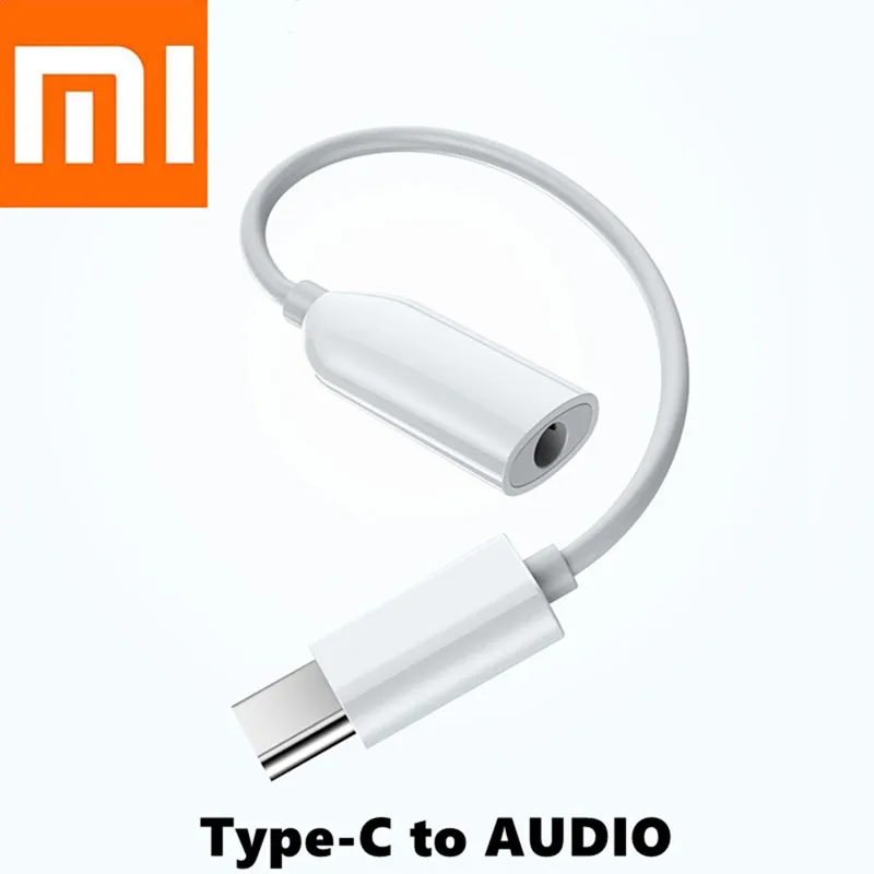 Original Xiaomi USB Type-C to AUDIO 3.5mm Earphone Jack AuxAudio Cable Adapter Headphone for mi 9 SE 9T Note 10 A3 K20 K30 Pro | Компьютеры