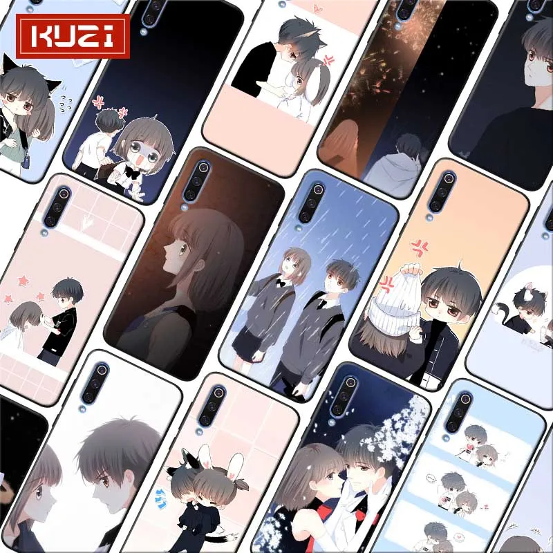 Phone Case for xiaomi mi 10 pro 9 9t se 8 pocophone f1 mix 3 Soft silicone Cover cartoon Flipped |