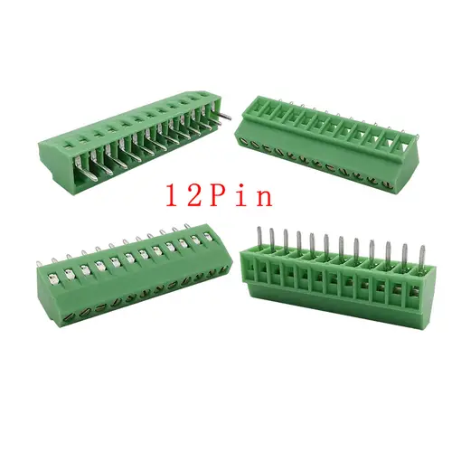 2.54mm/0.1" Pitch PCB Screw Terminal Block Connector 2P 3P 4P 5P 6P 7P 8P 9P 10P 12P 16Pin Terminals 150V 6A for 26-18AWG Cable - Image 9