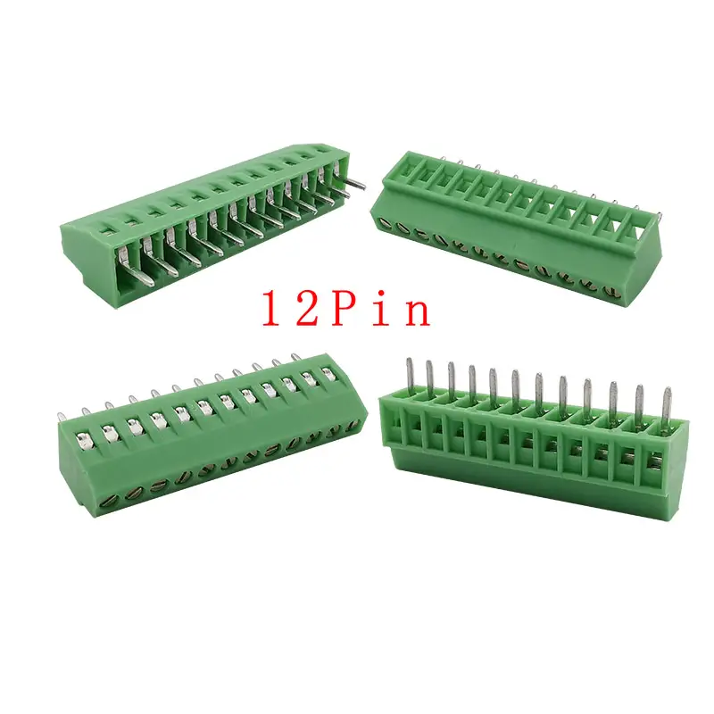 2.54mm/0.1" Pitch PCB Screw Terminal Block Connector 2P 3P 4P 5P 6P 7P 8P 9P 10P 12P 16Pin Terminals 150V 6A for 26-18AWG Cable - Image 9