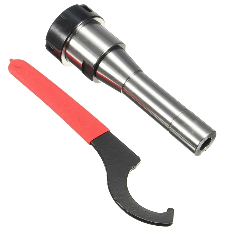 

R8-ER32 7/16 Collet Chuck Holder 16CM CNC Milling Lathe Tool with Wrench