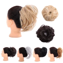 Lupu грязные волосы пучок конский хвост на искусственных морщин прямые волосы женские аксессуары для волос средство для наращивания волос лента для волос