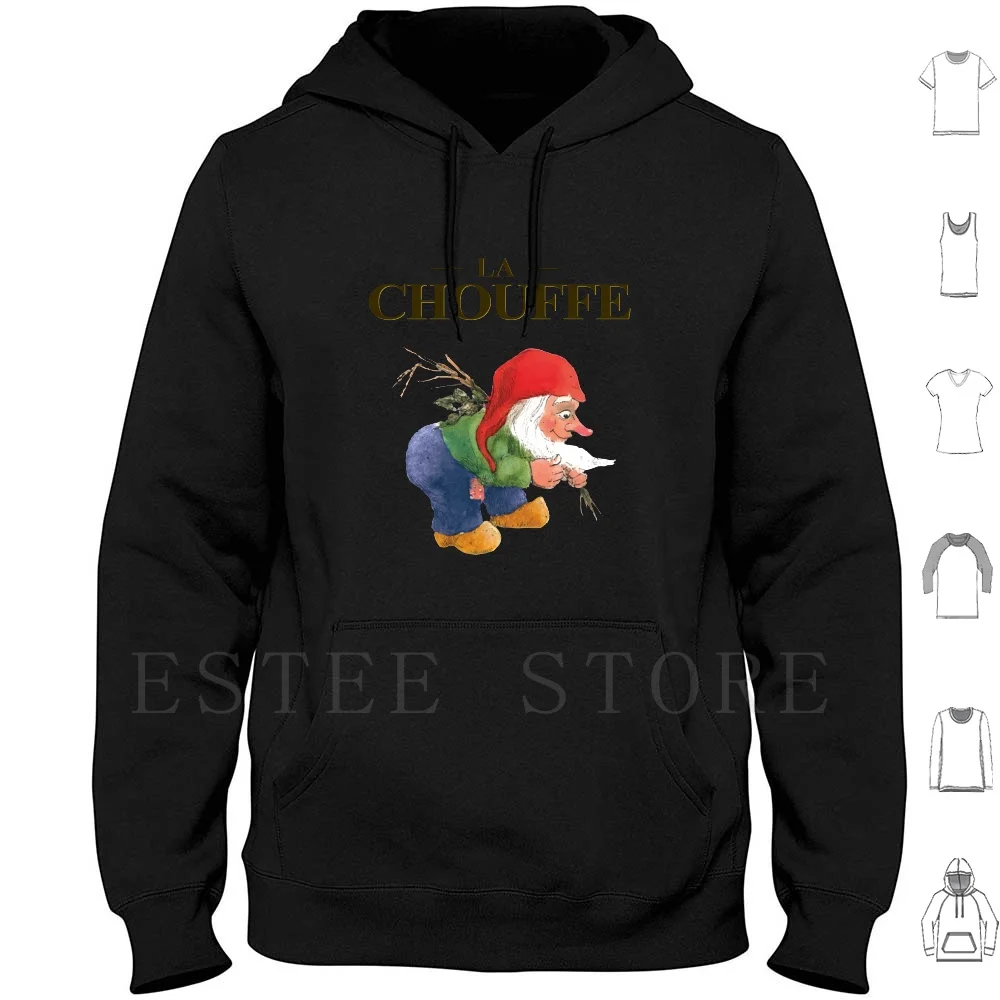 

La Chouffe Hoodies Long Sleeve Beer Delirium Belgium Belgian Chouffe Dwarf Karmeleit Tripel