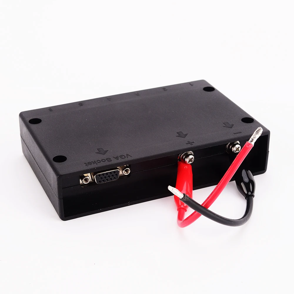 12V 6 Gang LED Backlit Capacitive Touch Screen Rocker Switch Panel for Boat Caravan Yacht