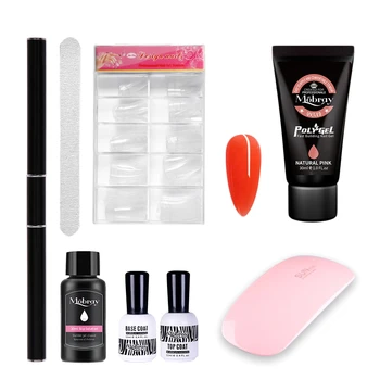 

Quick Building Polygel Gel Nail Polish For Nail Extensions Acrylic Gel Polish Nail Art Set Nail Extension polygel Set
