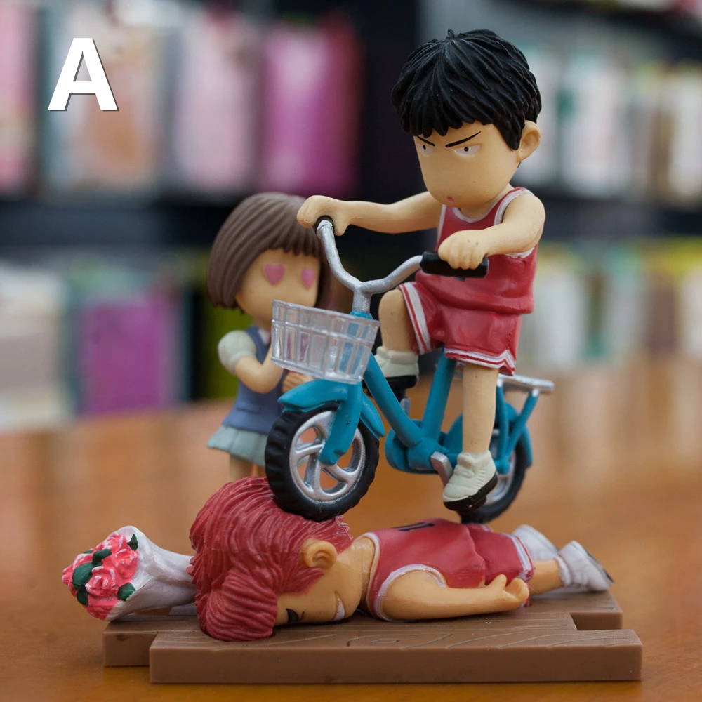 Anime Slam Dunk Action Figure Sakuragi Dasin Shohoku Model Japanese Basketball Cartoon Statues Display Dolls Toys for Adult Kids (6)