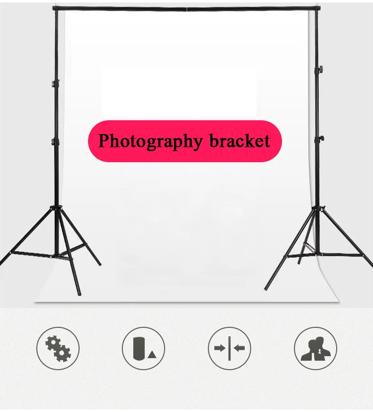 Портативный кронштейн для профессиональной фотосъемки 3*2,6 м Расширительная ссылка для свадьбы, дня рождения, фотостудии, портретный фоновый стенд