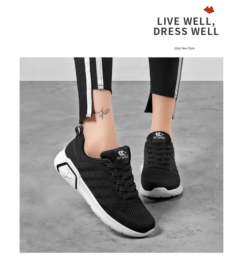 На открытом воздухе Для женщин ShoesFashion сапоги повседневная женская обувь спортивная обувь для Для женщин с перфорацией на сетчатая дышащая обувь; женские кроссовки; Для женщин обувь для прогулок