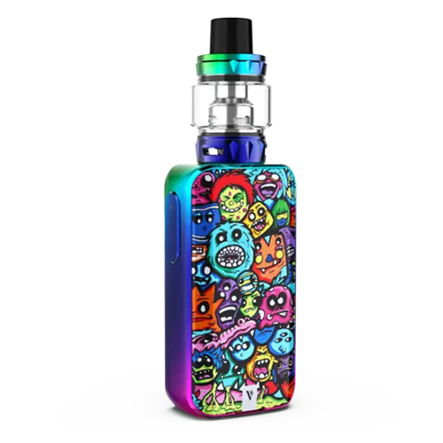 Monster Mash Vaporesso Vape 220 Вт люкс S комплект с SKRR S Tank 8 мл распылитель QF полоса в сеточку катушка ядро пара комплект электронных сигарет - Цвет: Monster Mash