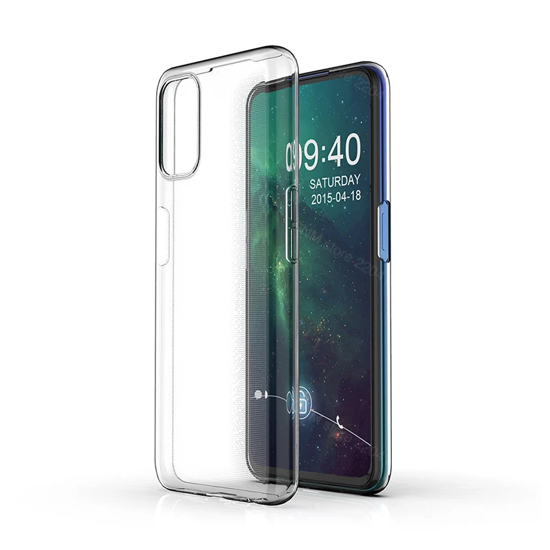 Ultrathin Clear Soft TPU Shockproof Mobile Phone Back Cover