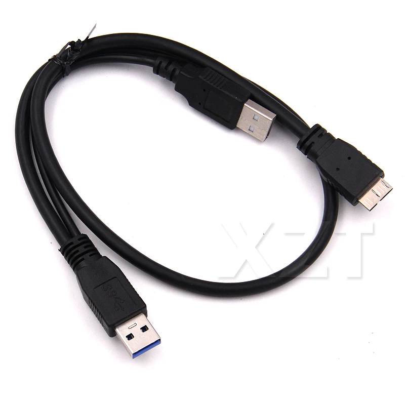 Кабель USB 3,0 type A Male-Micro B Y USB3.0 данные HDD шнур для внешнего Переносной жесткий диск кабели для передачи данных высокого качества