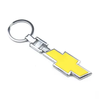 

1PCS Car key ring chain pendant for Chevrolet Colorado Cruze Spark Captiva Malibu Trax Aveo keychain Accessories