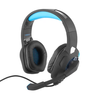 

H4 LED Gaming Headphones 3.5mm Wired Headband Stereo Gamer Over Ear Earphones Headset with Microphone for PC Computer Laptop PS4