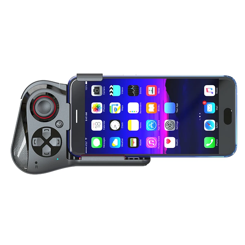  MOCUTE-059 One-Handed Wireless Bluetooth Gamepad For Android IOS Phone PUBG Game Pad Rechargeable G