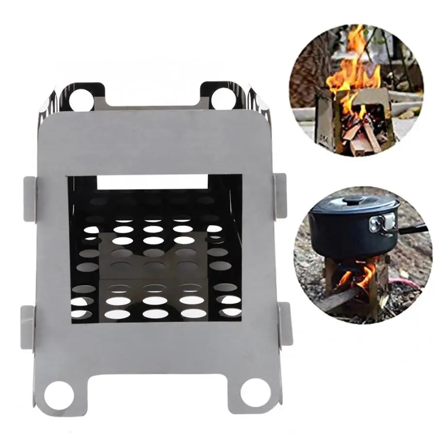 Наружные Кемпинг огненные дровяные печи из нержавеющей стали огненная ...