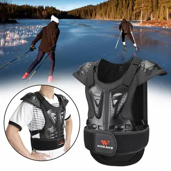 

Adult Protective Vest Chest Armor Cycling Vest Ski Skateboard Protector Cycling Supplies Adjustable