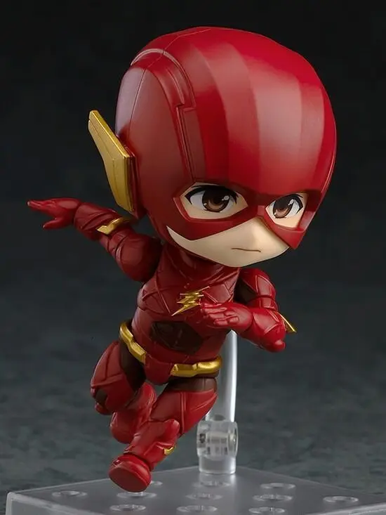 Фильм флэш Статуэтка Аниме DC Justice League flash Nendoroid 917 милый каваи Супер герой 10 см фигурка игрушки