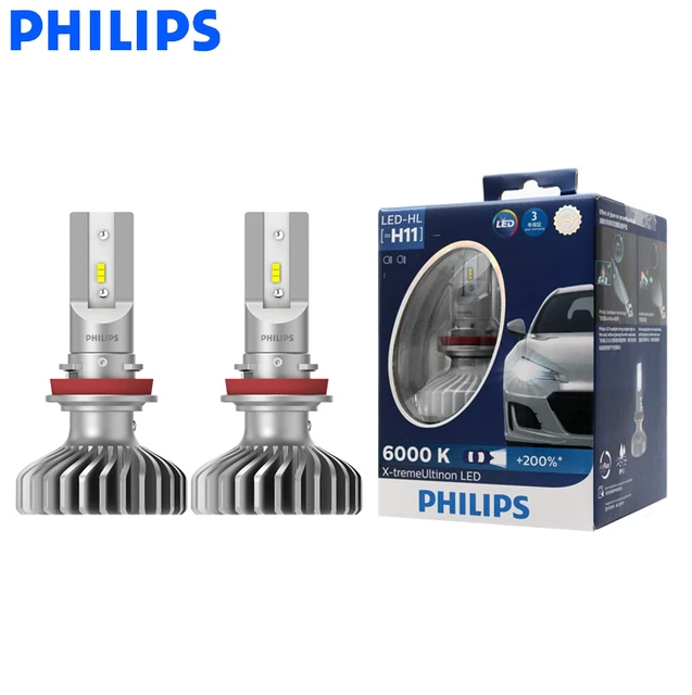 Lot de 2 ampoules P21W LED Blanc X-TREME Philips PHILIPS - Ampoules