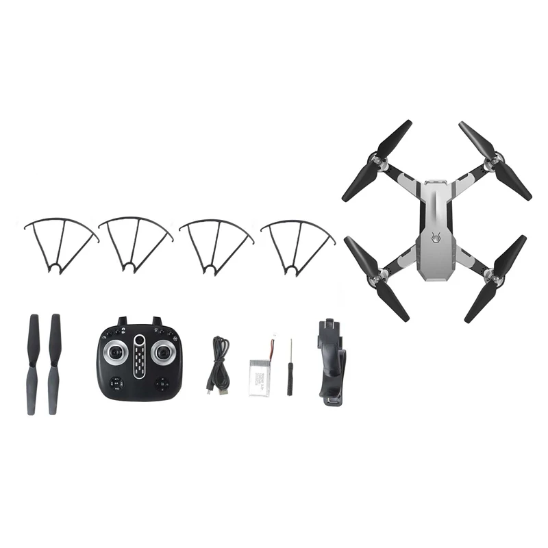 E58 Wifi Fpv With 2Mp Wide Angle Camera High Hold Mode Foldable Rc Drone Quadcopter Rtf