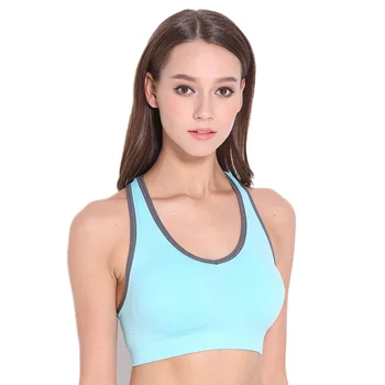 

Shock-proof bra summer girls running without rims vest running fitness lady underwear Gym Shirt Vest