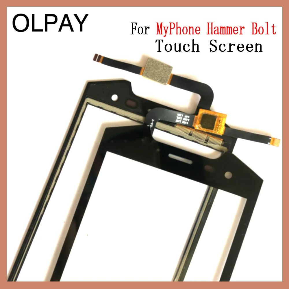 Дигитайзер сенсорного экрана мобильного телефона 5,0 дюйма для MyPhone Hammer Bolt Сенсорное стекло Сенсорные инструменты Бесплатный клей и салфетки