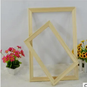 

High Quality Wooden Frame Stretched Woodframes Home Decoration for Hand Oil Print Painting On Canvas Framed Pictures