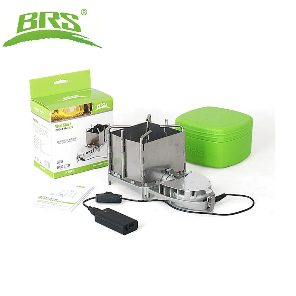 BRS 6000W Открытый Кемпинг дровяные печи Портативный дровяной гриль барбекю печь